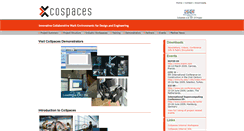Desktop Screenshot of cospaces.org
